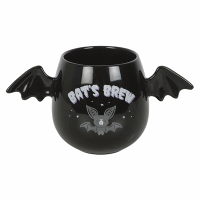 Alternative view of Bat's Brew Bat Wing Mug