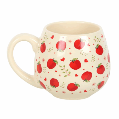 Alternative view of Apple Print Rounded Mug