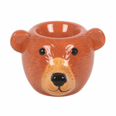 Alternative view of Bear Shaped Oil Burner