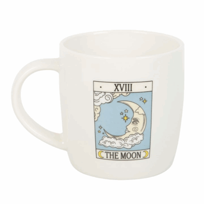 Alternative view of The Moon Vintage Tarot Mug