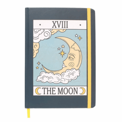 Alternative view of The Moon Vintage Tarot A5 Notebook