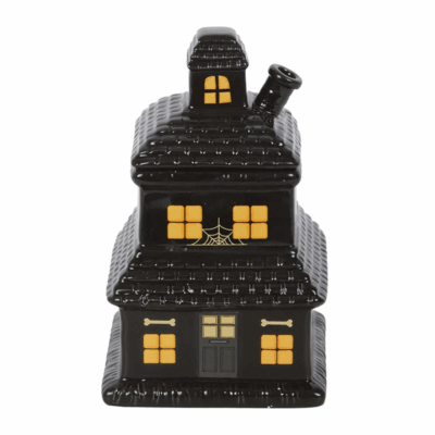 Alternative view of Black Haunted House Oil Burner and Wax Warmer
