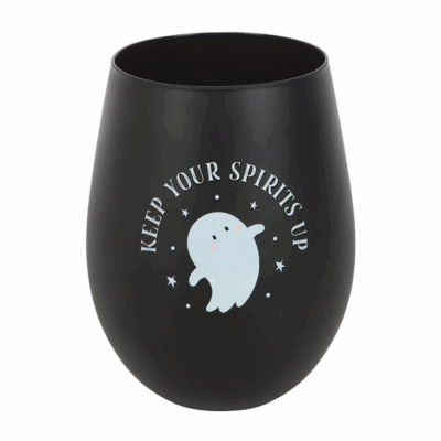 Alternative view of Keep Your Spirits Up Stemless Ghost Glass