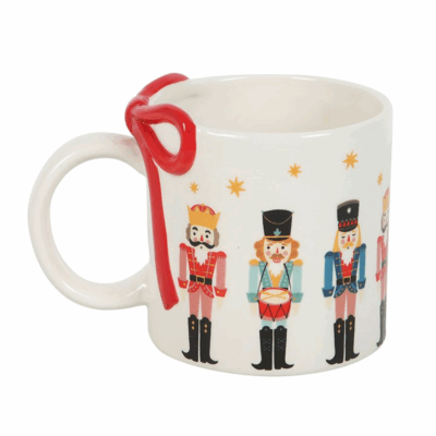 Alternative view of Nutcracker Print Mug with Bow