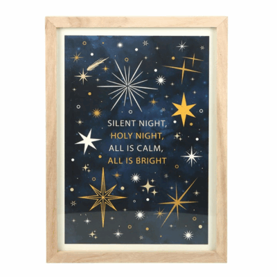 Alternative view of Silent Night Framed Wall Art Print