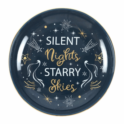 Alternative view of Silent Nights Starry Skies Trinket Dish