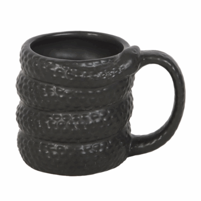 Alternative view of Black Snake Mug