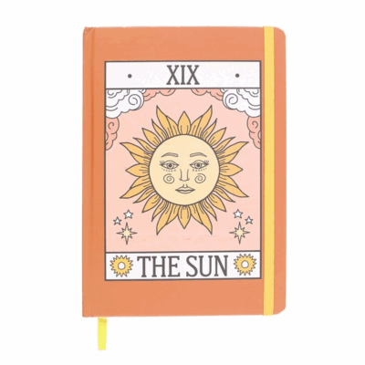 Alternative view of The Sun Vintage Tarot A5 Notebook