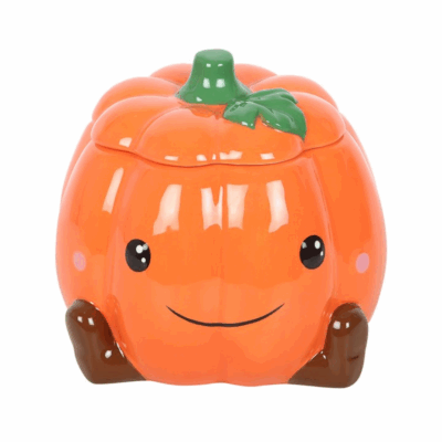 Alternative view of Cute Smiling Pumpkin Oil Burner and Wax Warmer