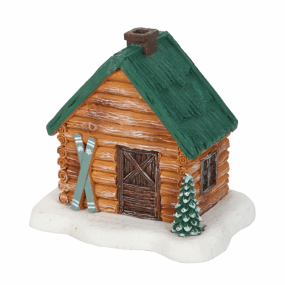 Alternative view of Cabin Ski Chalet Incense Cone Holder