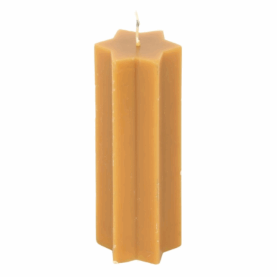 Alternative view of Gold Starry Night Star Shaped Taper Candle