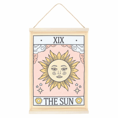 Alternative view of The Sun Vintage Tarot Wall Hanging