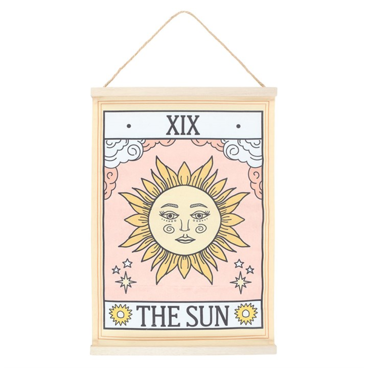 The Sun Vintage Tarot Wall Hanging - Image 2