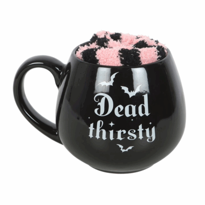 Alternative view of Dead Thirsty Mug and Socks Set