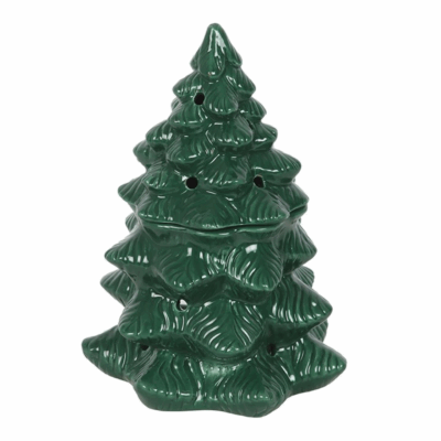 Alternative view of Green Fir Tree Oil Burner and Wax Warmer