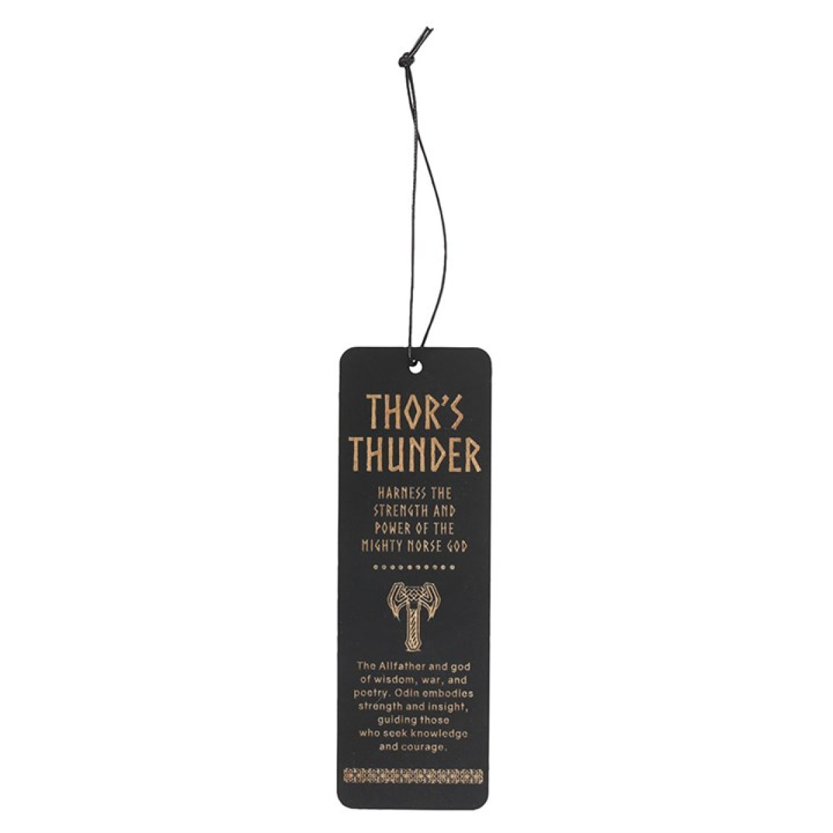 Thor's Thunder Wooden Bookmark - Image 2