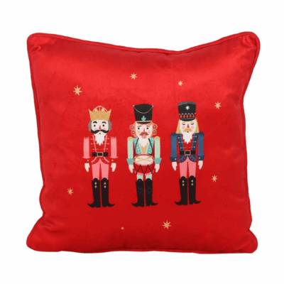 Alternative view of Square Nutcracker Cushion