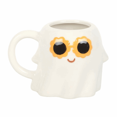 Alternative view of Groovy Ghost Mug