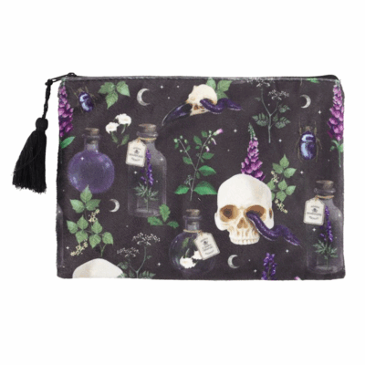 Alternative view of Venom & Vines Print Makeup Bag