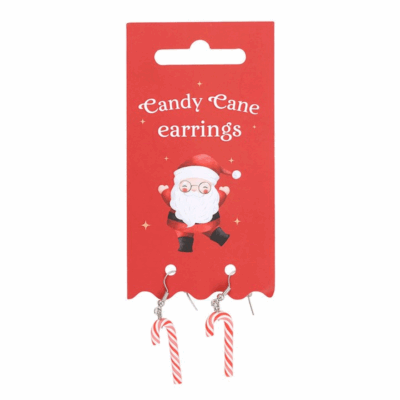 Alternative view of Candy Cane Dangle Earrings