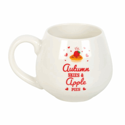 Alternative view of Autumn Skies & Apple Pies Rounded Mug