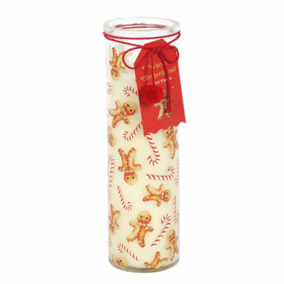 Alternative view of Candy Cane Warm Gingerbread Tube Candle