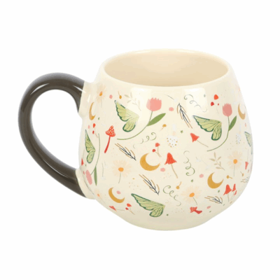 Alternative view of Fairy Folklore Print Rounded Mug