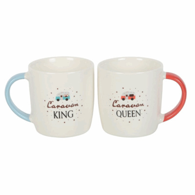 Alternative view of Caravan King and Caravan Queen Couples Mug Set