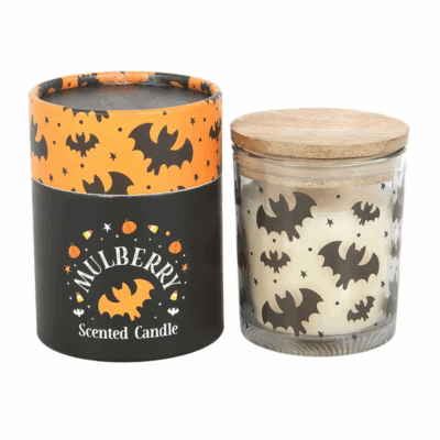 Alternative view of Bat Print Mulberry Candle