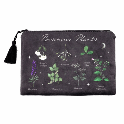 Alternative view of Poisonous Plants Makeup Bag