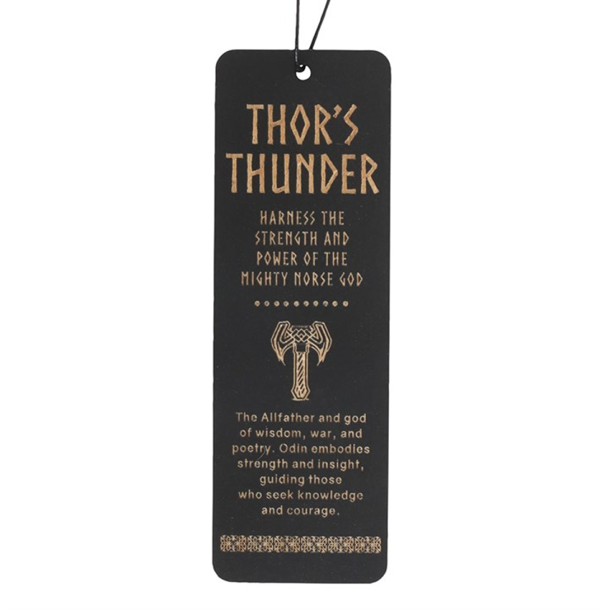 Thor's Thunder Wooden Bookmark - Image 3