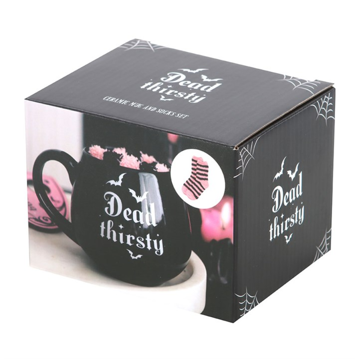Dead Thirsty Mug and Socks Set - Image 6