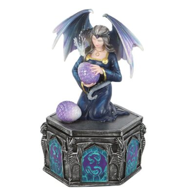 Alternative view of Dragon Friendship Spring Box by Anne Stokes