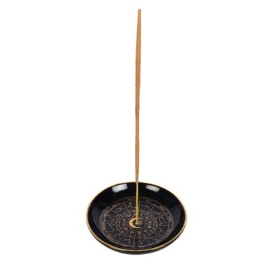 Alternative view of Astrology Wheel Incense Holder