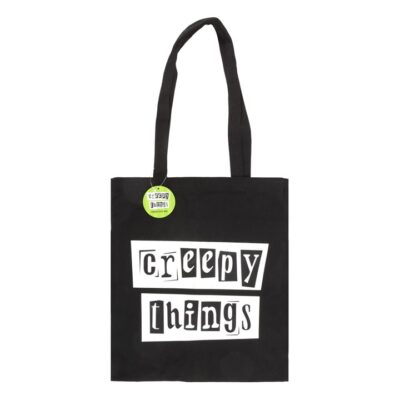 Alternative view of Creepy Things Polycotton Tote Bag