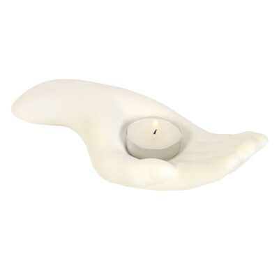 Alternative view of Open Hand Tealight Holder