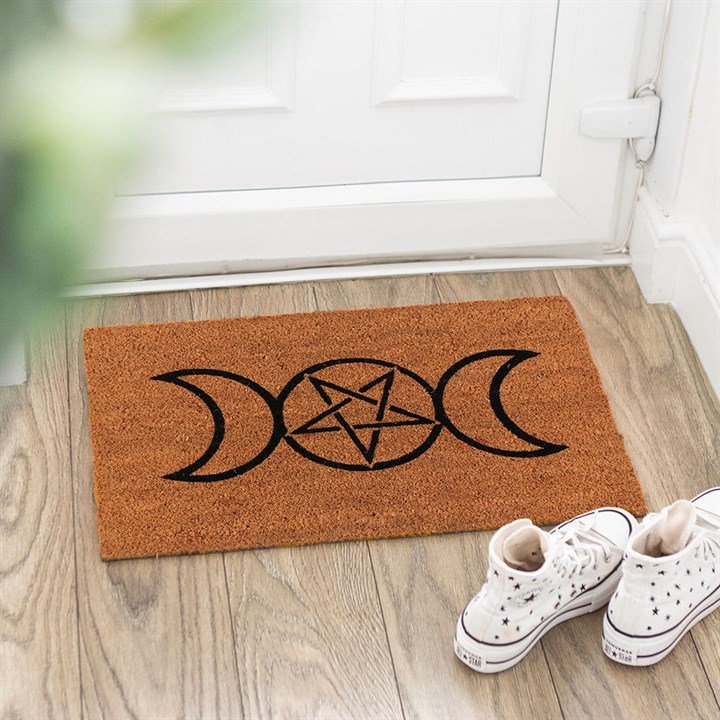 Natural Triple Moon Doormat - Image 2