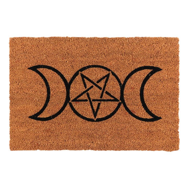 Natural Triple Moon Doormat - Image 3
