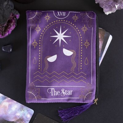 Alternative view of The Star Tarot Card Zippered Bag