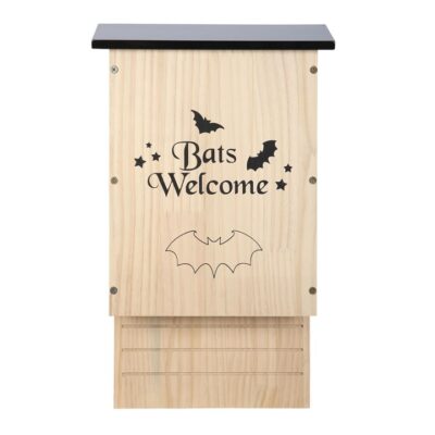 Alternative view of Wooden Bat House