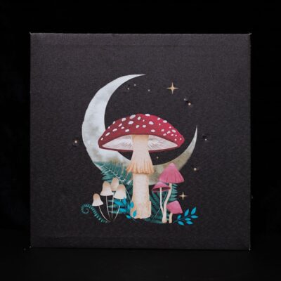 Alternative view of Forest Mushroom Light Up Canvas Plaque