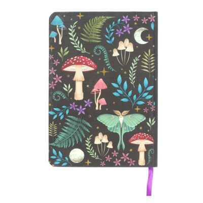 Alternative view of Dark Forest Print A5 Notebook