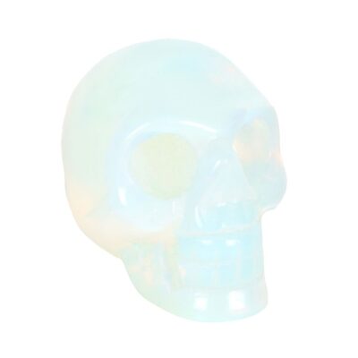Alternative view of Opalite Crystal Skull