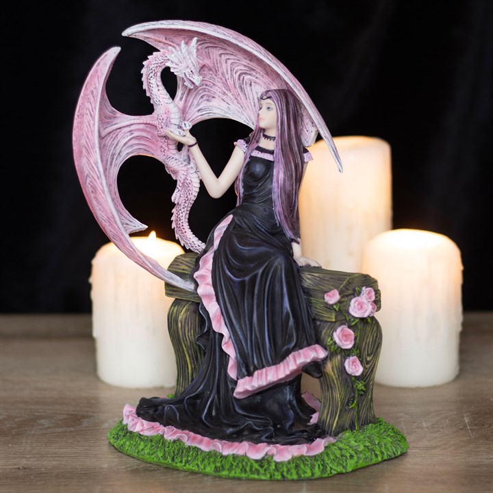 Elegant Dragon Figurine by Anne Stokes - Image 6