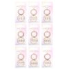 Pack of 9 Angel Number Keyrings