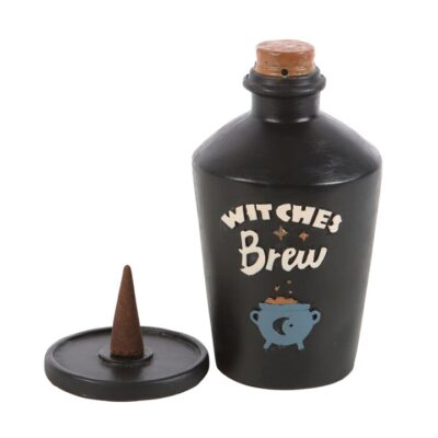 Alternative view of Witches Brew Potion Bottle Incense Cone Burner