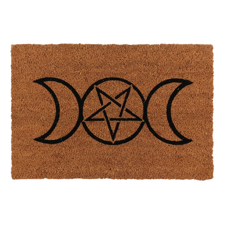 Natural Triple Moon Doormat - Image 4