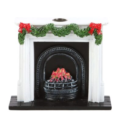 Alternative view of Christmas Fireplace Backflow Incense Burner