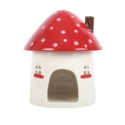 Alternative view of Mushroom House Oil Burner and Wax Warmer