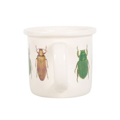 Alternative view of Off White Beetle Mug